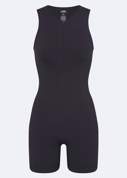 SnatchedKnit Zip Romper